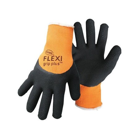 BOSS Gloves Latex Palm Hivis Org L 7842L